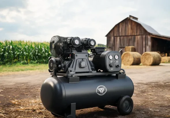 Heavy-Duty Agriculture Industry Air Compressors Dustproof & Moisture Resistant for Farms