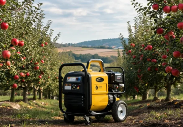 Portable Agriculture Industry Air Compressors for Remote Farming Land & Orchard Harvesting