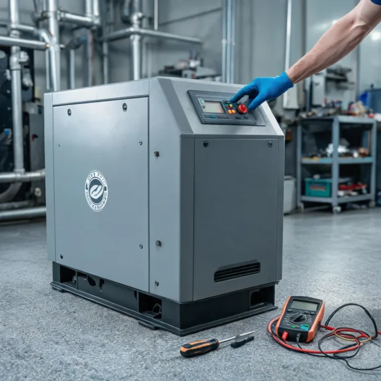 Air Compressor Automatic Shutdown Protection Fault Diagnosis Steps