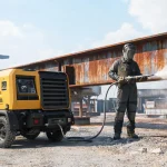 Best Diesel Portable Air Compressor for Sandblasting & Rust Removal: 2024 Top Picks & Guide