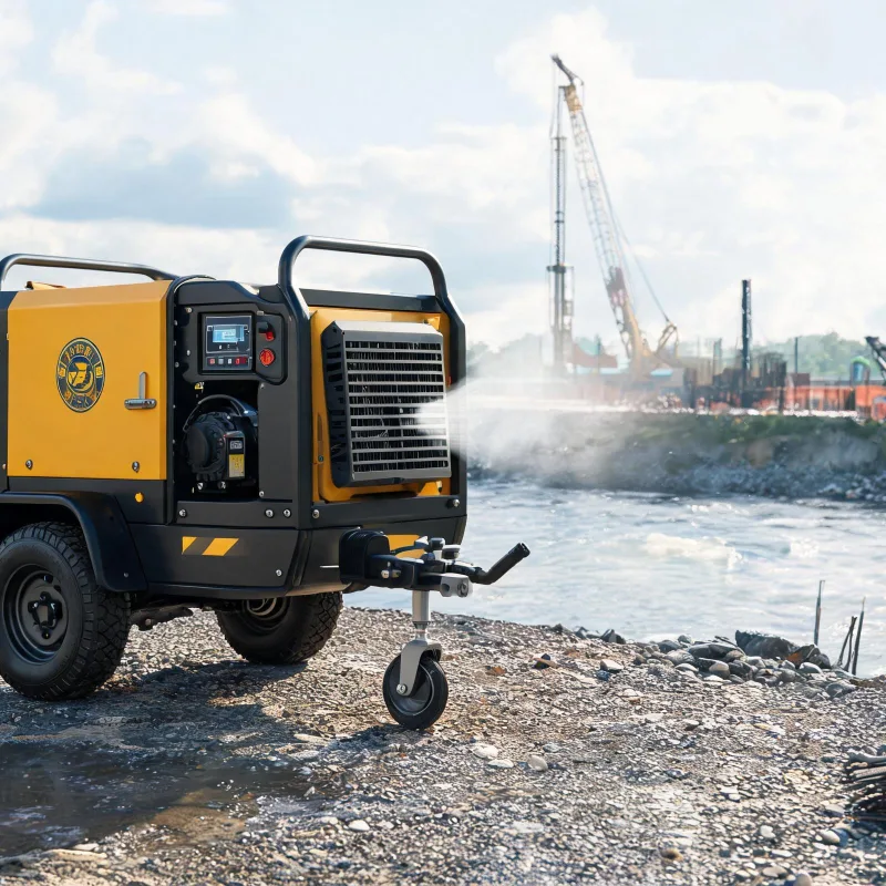 Best Diesel Portable Air Compressor for Water-Lubricated Oil-Free Screw Applications: Vetted Picks