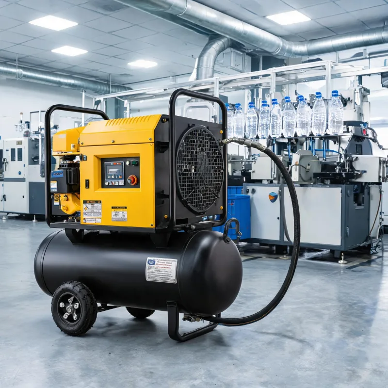 Can Diesel-Powered Portable Air Compressors Power High Pressure PET Blowing