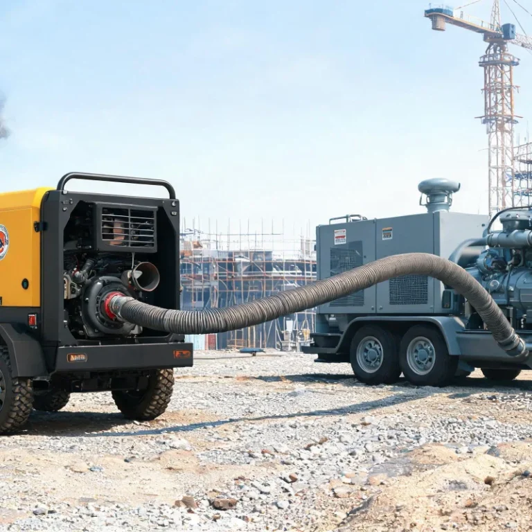 Can a Diesel Portable Air Compressor Power a Small Water-Lubricated Oil-Free Screw Compressor