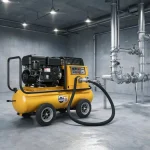 Can a Silent Diesel Portable Air Compressor Connect to Existing Compressed Air Piping