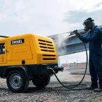 Choosing the Right Diesel Portable Air Compressor for Industrial Sandblasting Operations