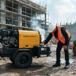 Common Failures and Diagnoses for Diesel Portable Air Compressors on Construction Sites