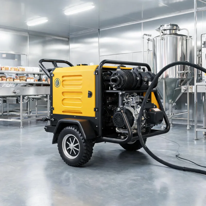 Common Issues & Troubleshooting: Diesel Portable Air Compressors for Food Processing