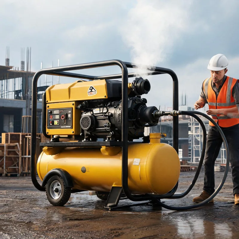 Common Operational Issues From Misunderstanding Diesel Portable Air Compressor Working Principle