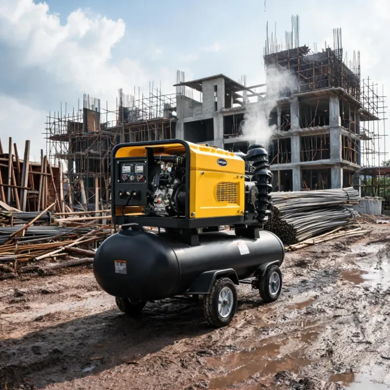 Common Problems & Diagnosis for Two Stage Screw Diesel Portable Air Compressor
