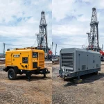 Comparing Diesel Portable Air Compressors vs Electric Stationary for Oil & Gas Drilling