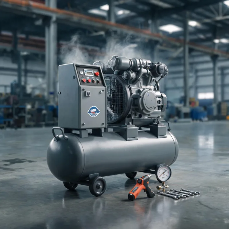 Complete Solutions for Air Compressor Excessive Overheating Faults