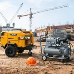 Diesel Portable Air Compressor: CFM Comparison Against Electric Portable Units