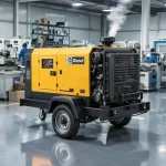 Diesel Portable Air Compressor Meeting Small Industrial Carbon Reduction Needs
