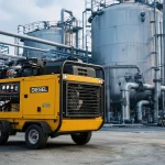 Diesel Portable Air Compressor for Chemical Plant Maintenance Contractors