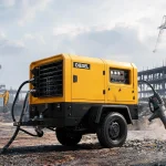 Diesel Portable Air Compressor for Heavy Duty Job Site CFM and Pressure Requirements