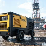 Diesel Portable Air Compressor for High Pressure Oil & Gas Well Drilling Operations