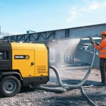 Diesel Portable Air Compressor for Sandblasting: Proper Piping Sizing