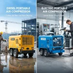 Diesel Portable Air Compressor vs Electric: How To Pick For Your Jobsite