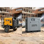Diesel Portable Air Compressor vs Electric Stationary Permanent Magnet VFD Screw: Which To Pick?