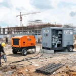 Diesel Portable Air Compressor vs Electric Stationary Water-Lubricated Oil-Free Screw: Which To Pick
