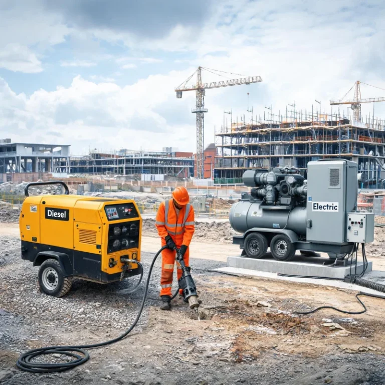 Diesel Portable Air Compressor vs. Electric Stationary for Complete System Design
