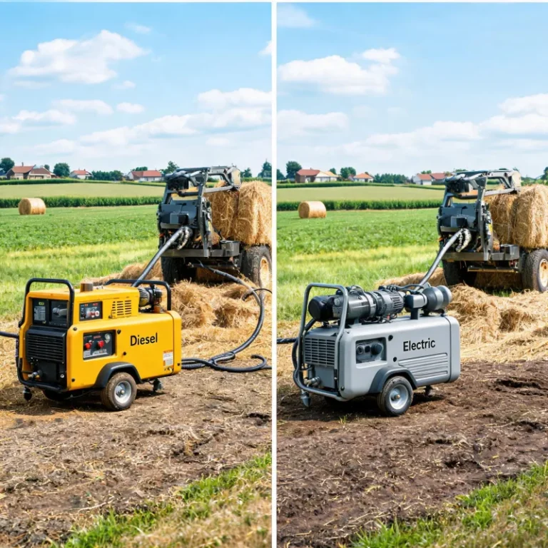 Diesel Portable Air Compressor vs Electric for Farming: Farmer’s Selection Guide