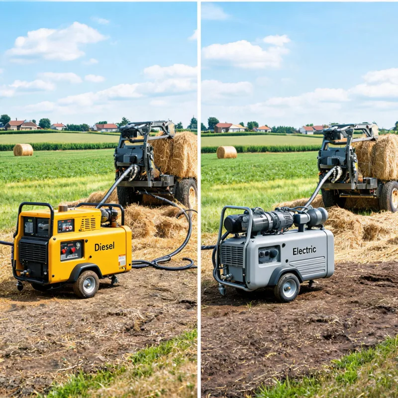 Diesel Portable Air Compressor vs Electric for Farming: Farmer’s Selection Guide