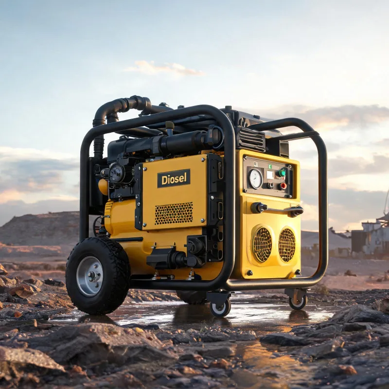 # Diesel Portable Air Compressors for Remote Oil & Gas Exploration Drilling