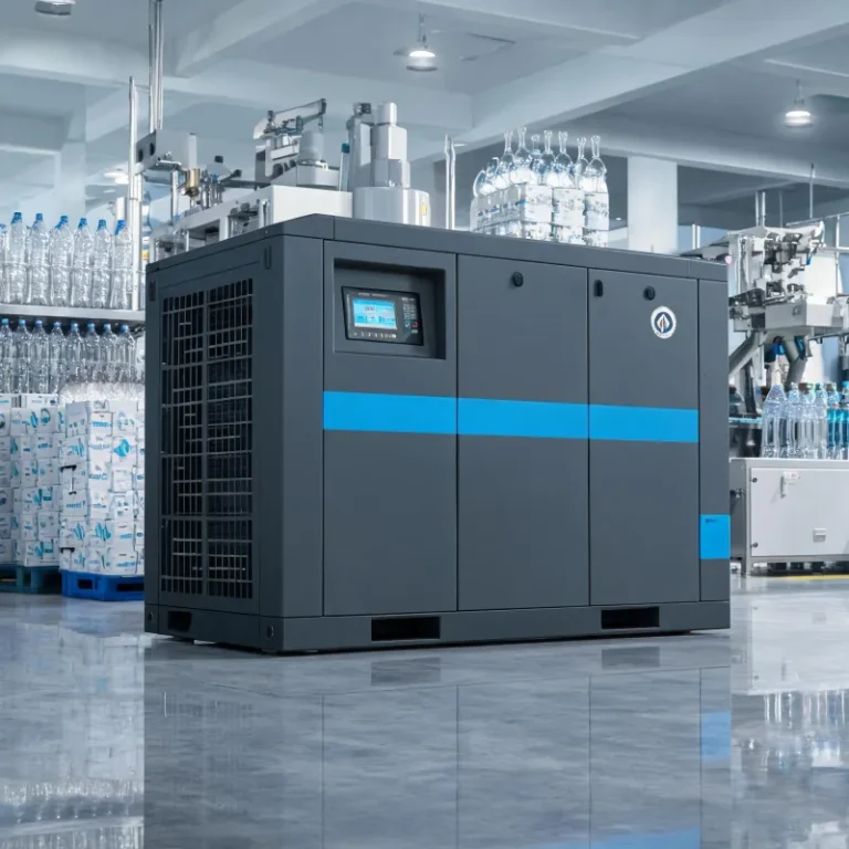 Energy-Saving Permanent Magnet VSD Compressors Dedicated to PET Blow Molding