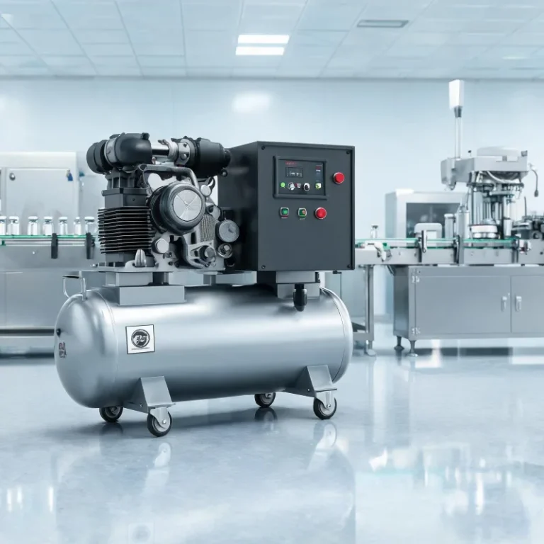 FDA Standard Oil-Free Compressor Pharmaceutical Packaging Line Case