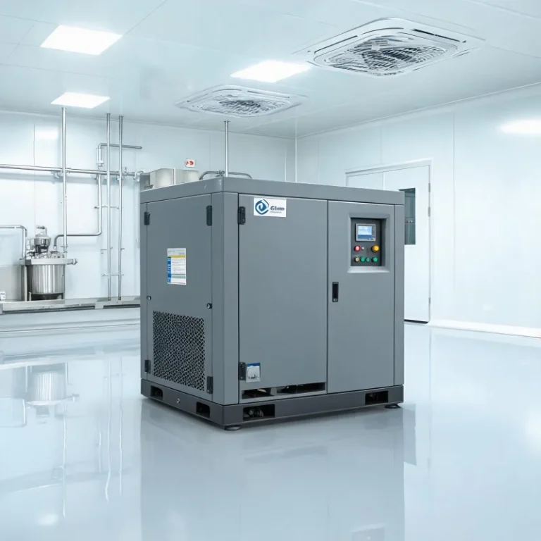 GMP Compliant Oil-Free Scroll Compressor Pharma Workshop Case Study