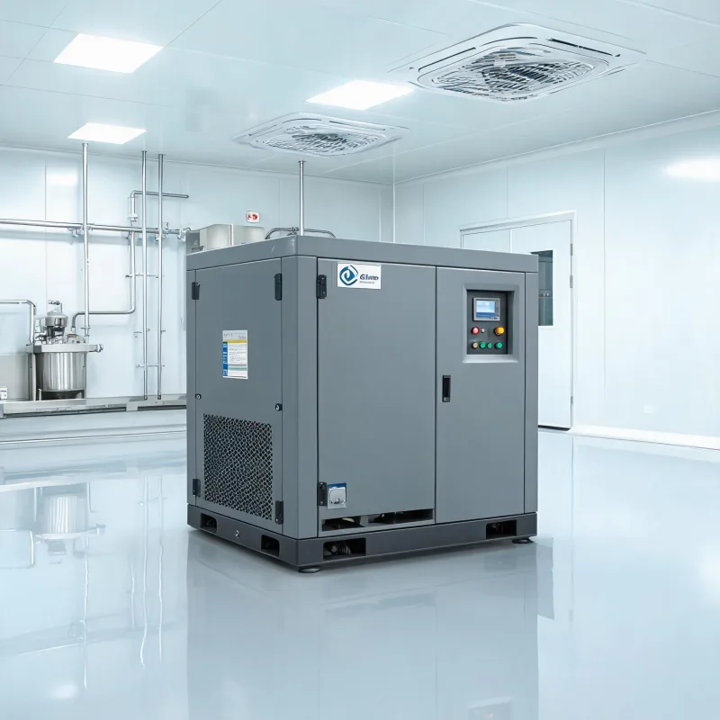 GMP Compliant Oil-Free Scroll Compressor Pharma Workshop Case Study