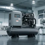 High Pressure Two-Stage Air Compressors for PET Bottle Blowing Production Lines