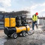 How Does a Quiet-Specialized Diesel Portable Air Compressor Work On Jobsites