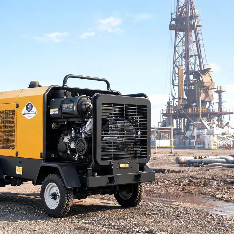 # How Much CFM Does a Diesel Portable Air Compressor Need For Oil & Gas Drilling