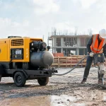 How Quiet-Spec Diesel Portable Air Compressors Work for Field Jobs