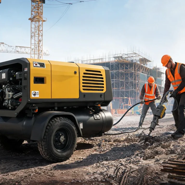How to Choose a Diesel Portable Air Compressor for Construction Engineering Projects