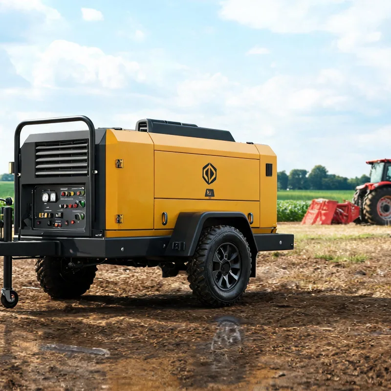 How to Select a Diesel Portable Air Compressor for Commercial Farming