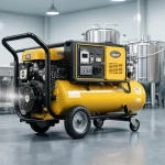 In-Depth Review: Diesel Portable Air Compressor for Medium Food Processing