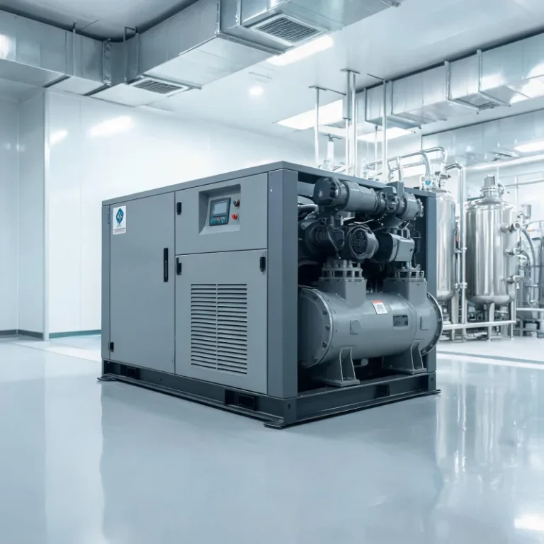 Large Two-Stage Oil-Free Compressor Biopharmaceutical Plant Project