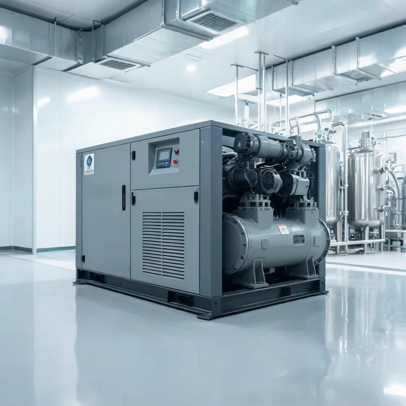 Large Two-Stage Oil-Free Compressor Biopharmaceutical Plant Project