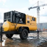 Matching Heavy Duty Diesel Portable Air Compressor Power to Construction Site Needs