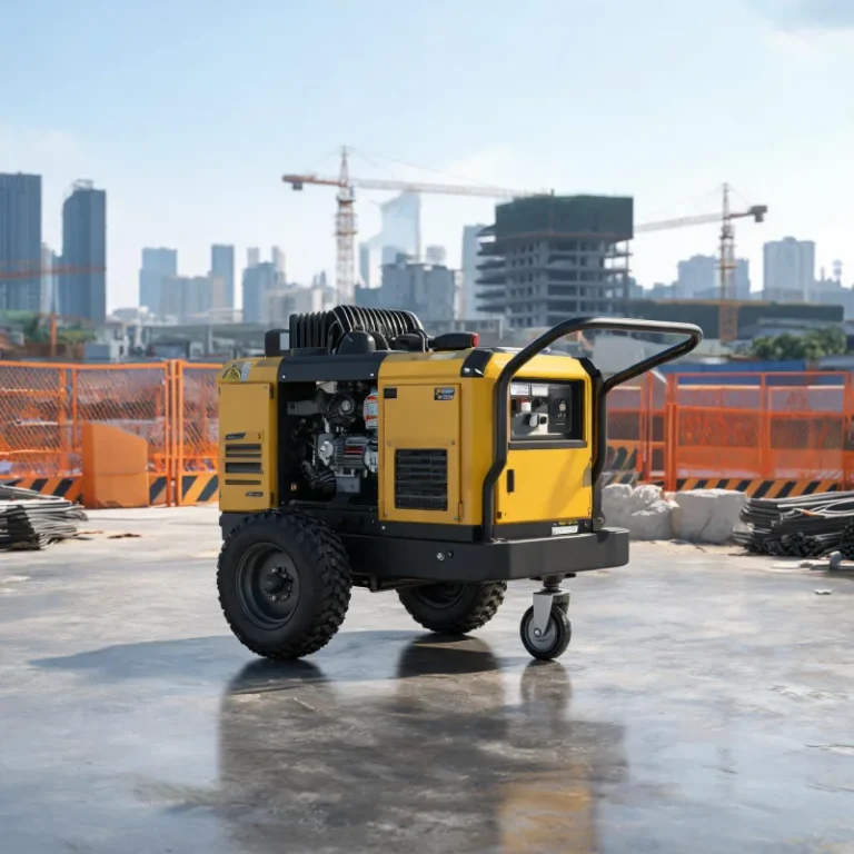 Matching Low-Noise Diesel Portable Air Compressor to Urban Work Site Requirements