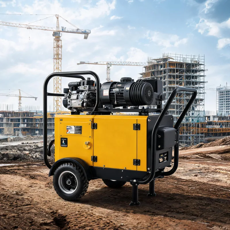 # New 2024 Diesel Portable Air Compressor for Industrial Use: Trend & Picks