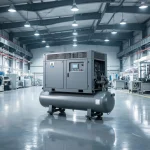 New Air Compressor Product Release News – Factory Launch of Low Noise Workshop Air Compressors