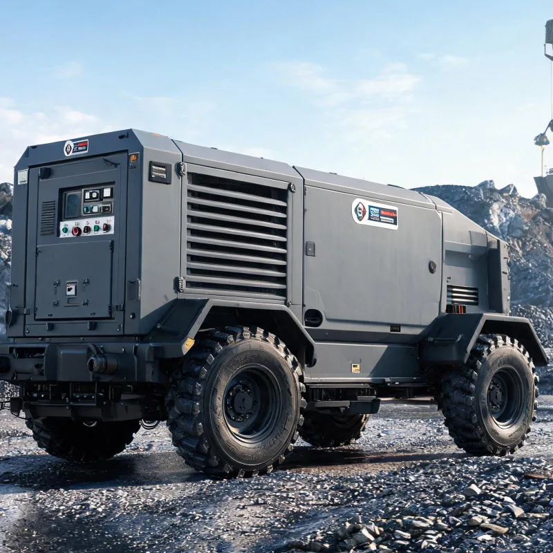 New Air Compressor Product Release News: Heavy-Duty Mining Air Compressor New Series Released
