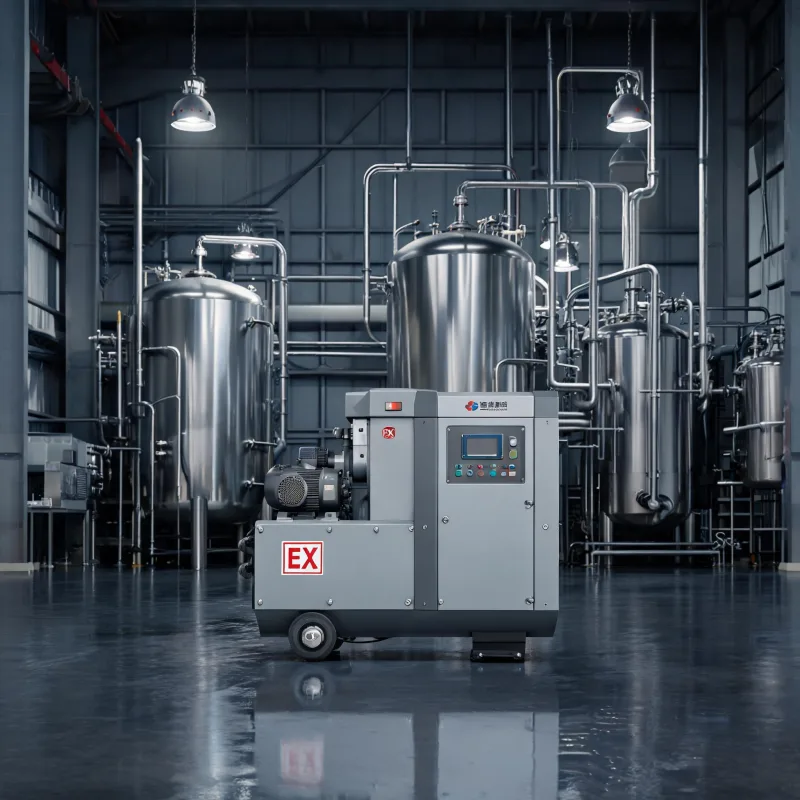 New Air Compressor Product Release News – New Explosion-Proof Air Compressor for Chemical Plants