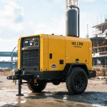 Pricing Guide: 185 CFM Diesel Portable Air Compressor With Integrated Air Dryer