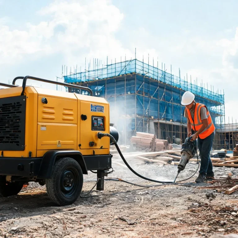 Selecting a Reliable Diesel Portable Air Compressor for Small Construction Businesses