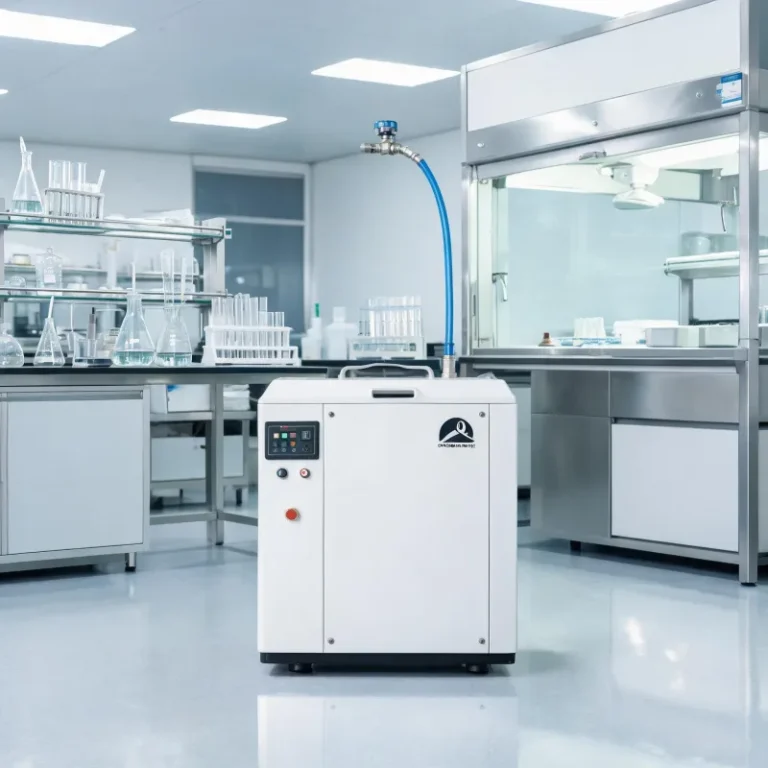 Silent Oil-Free Compressor Laboratory R&D Application Case